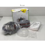 AirGearPro M-500 Reusable Respirator Mask with A1P2 Filters | Anti-Dust Gas mask Ideal for Spray pa