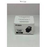 Canon Ink - PG-540 Genuine Black Printer Ink Cartridge - Prints Up to 180 A4 Pages (1 x Cartridge)