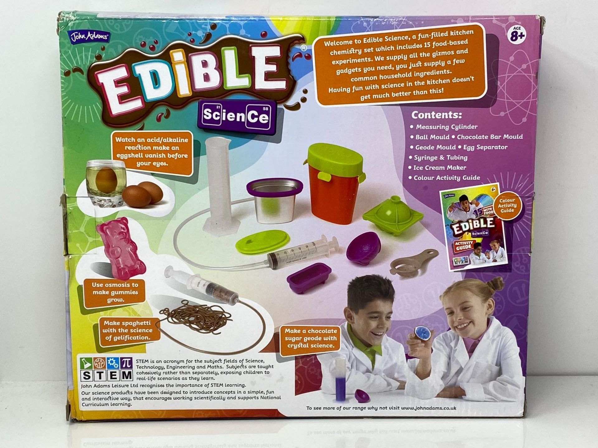 John Adams Edible Science Kit: 15 Fun Food Experiments | STEM Toy | Age 8+ | Create, Eat & Enjoy Fo - Image 2 of 5