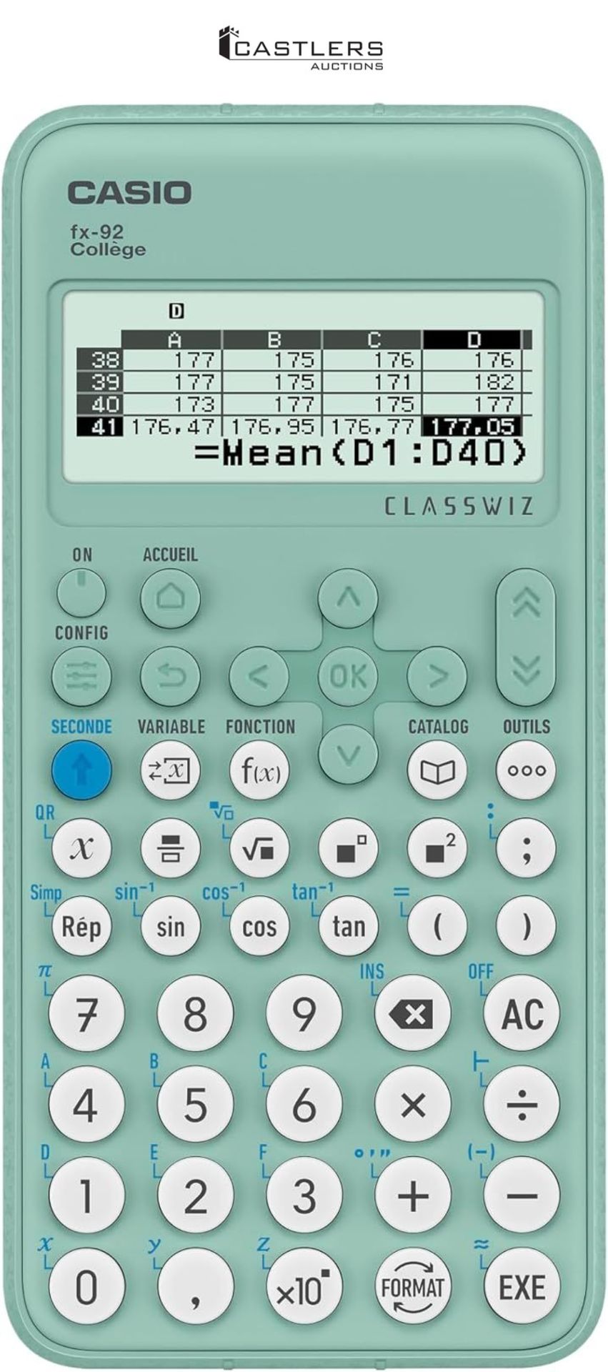 Casio School Calculator FX-92 college classwiz