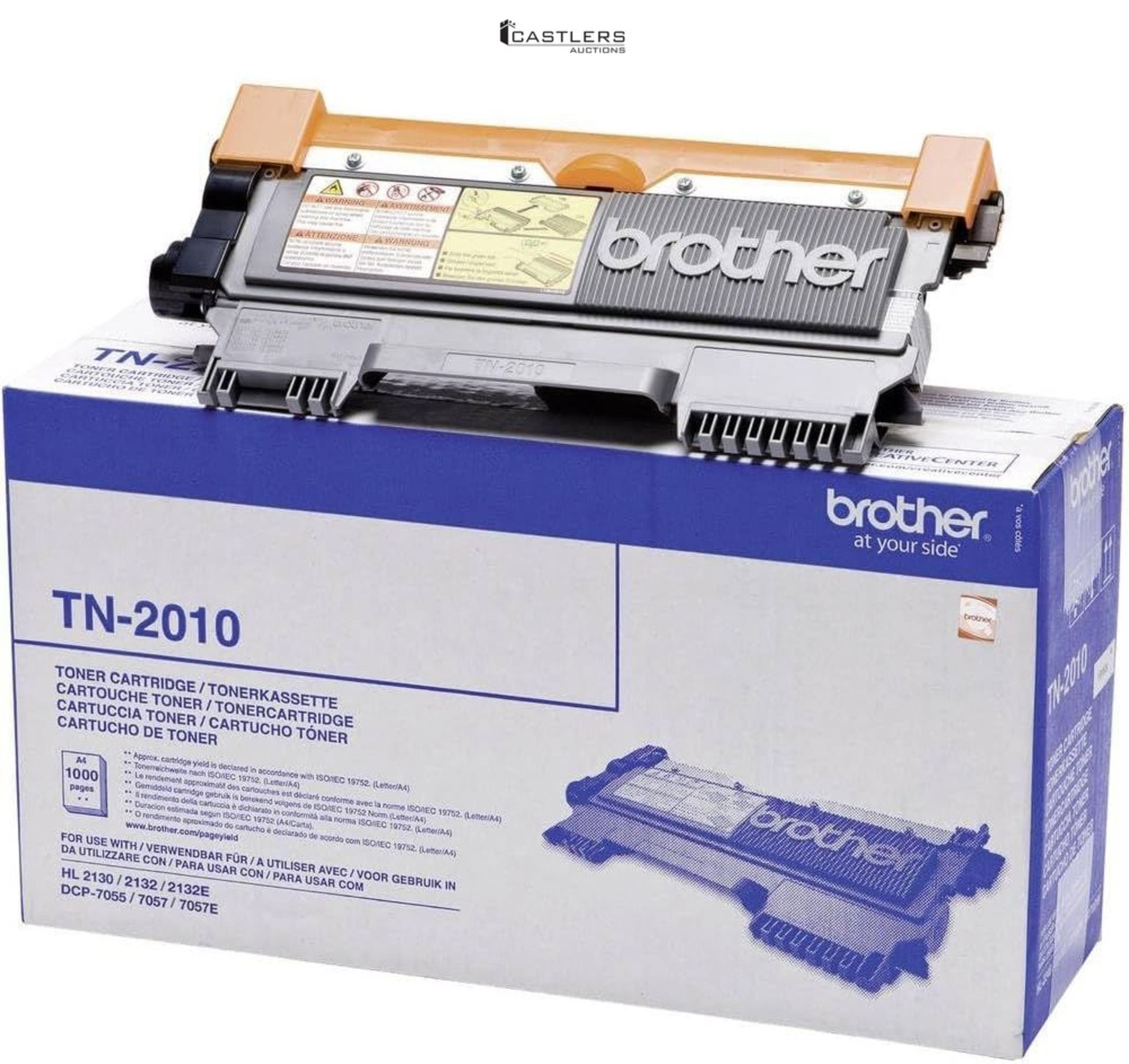 Brother TN-2010 Toner Cartridge, Black, Single Pack, Standard Yield, Includes 1 x Toner Cartridge,