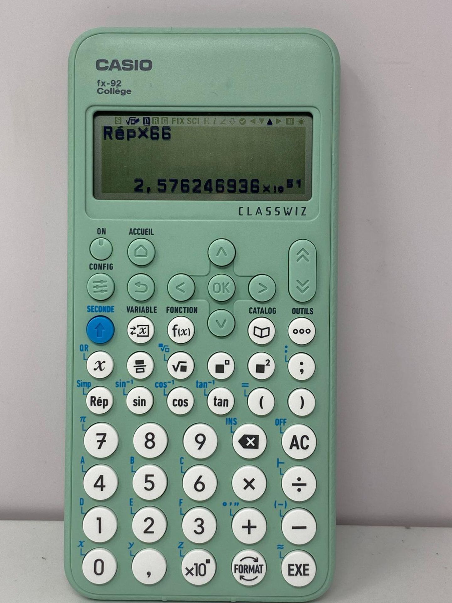 Casio School Calculator FX-92 college classwiz - Image 2 of 4