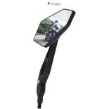 Motorcycle Mirror. Diamond Pro Universal. OX154, Black
