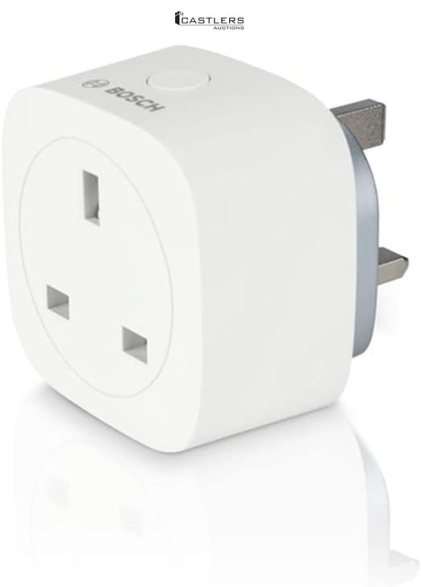 Bosch Smart Home Plug Compact, smart socket with app function (slim design, radio signal amplificat