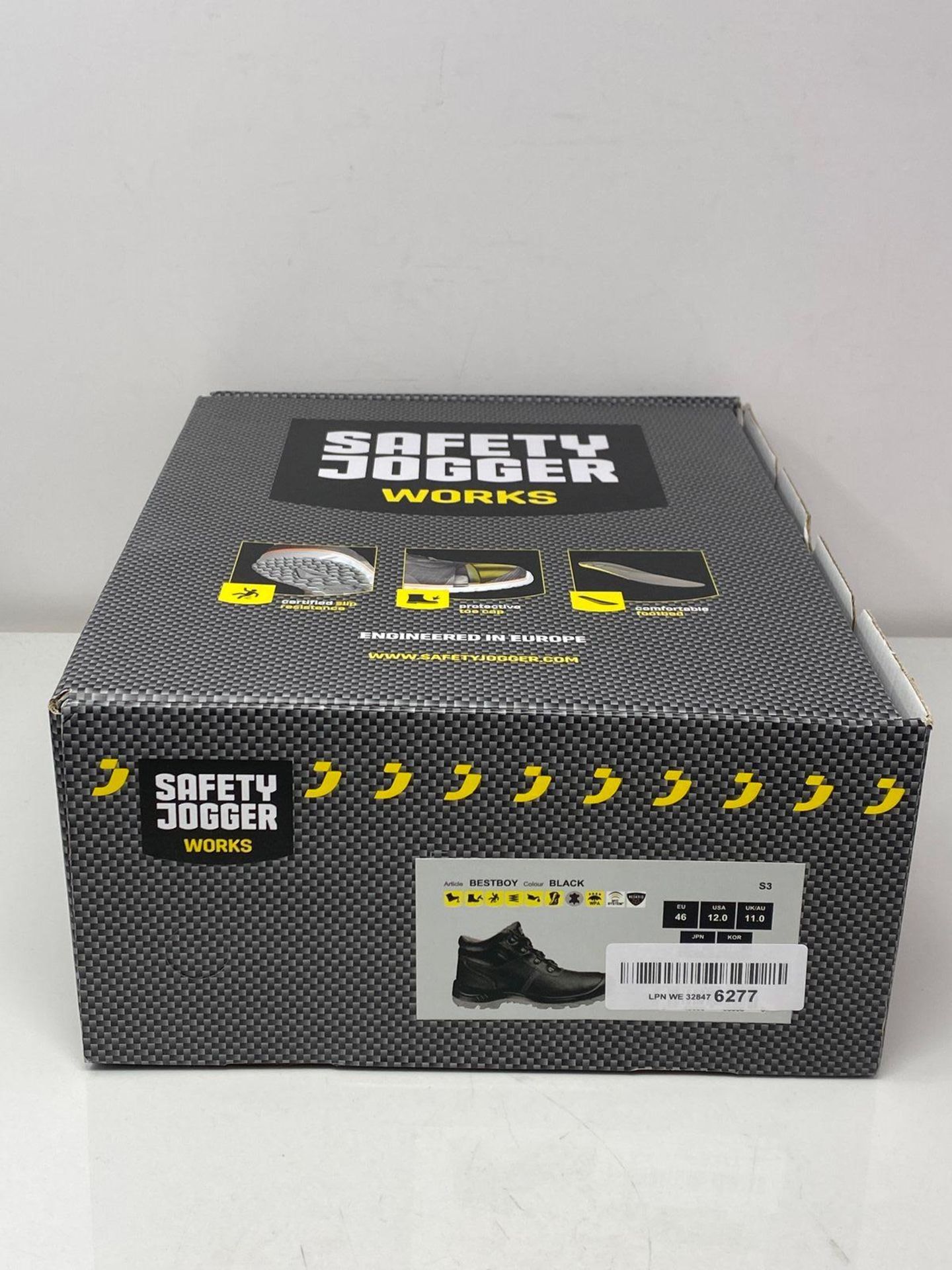 SAFETY JOGGER Safety Boot - BESTBOY - Steel Toe Cap S3/S1P Work Shoe for Men or Women, Anti Slip Pu - Image 2 of 6