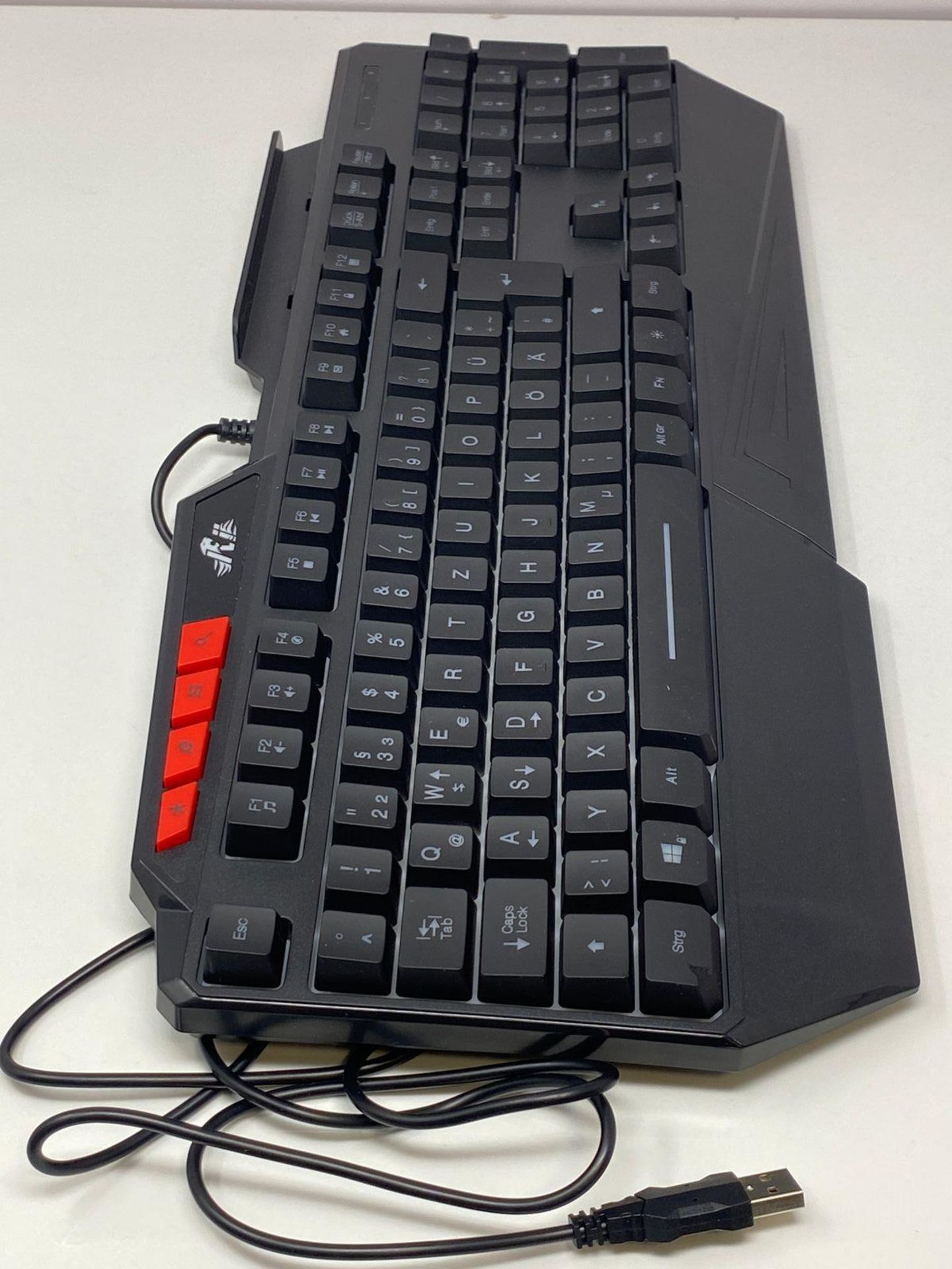 Rii Rainbow Illuminated USB Gaming Keyboard 19 Keys Anti-Ghosting for PC Laptop PS4 Xbox One - Image 4 of 4