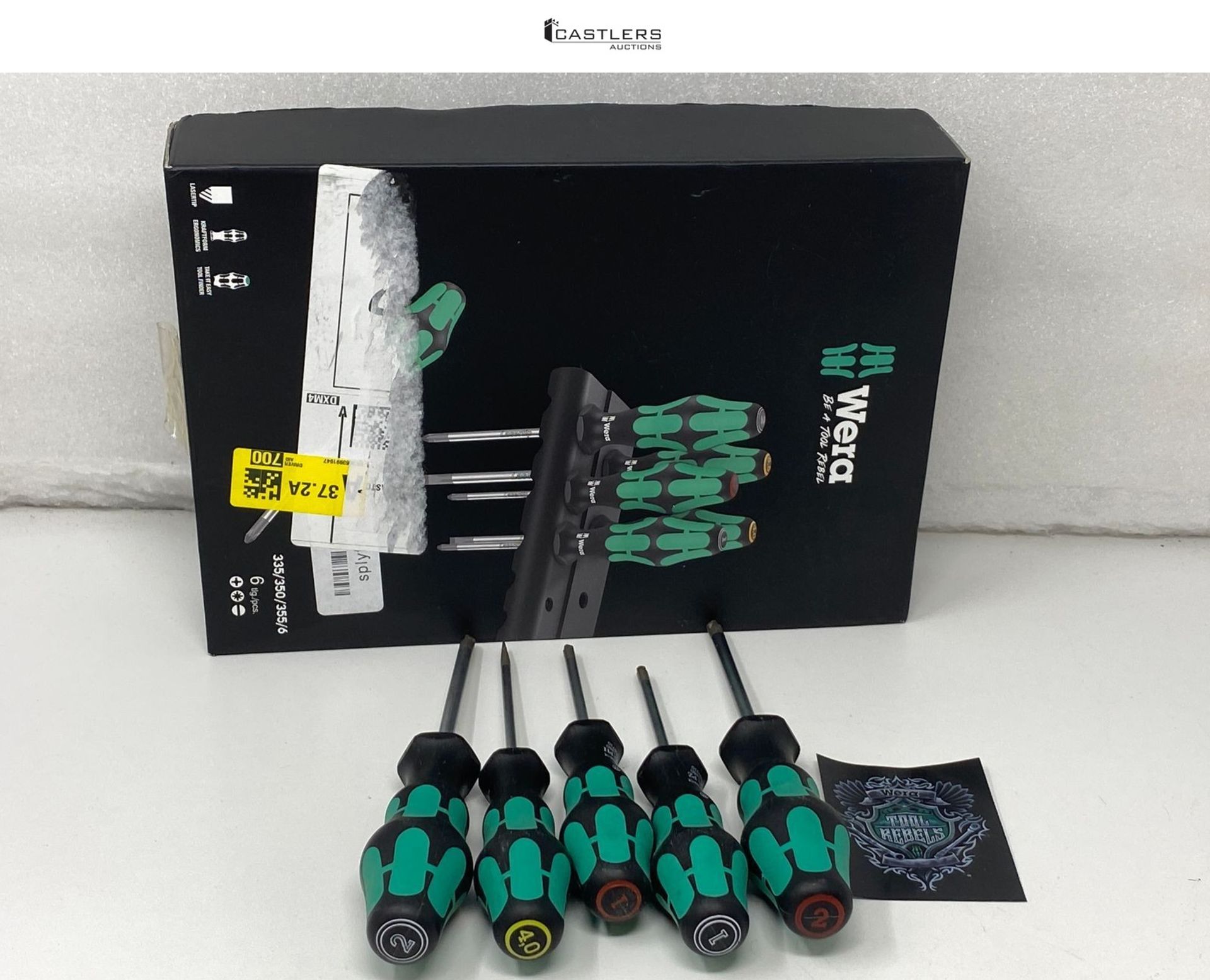 Wera Kraftform 300 Screwdriver Set 6 Piece