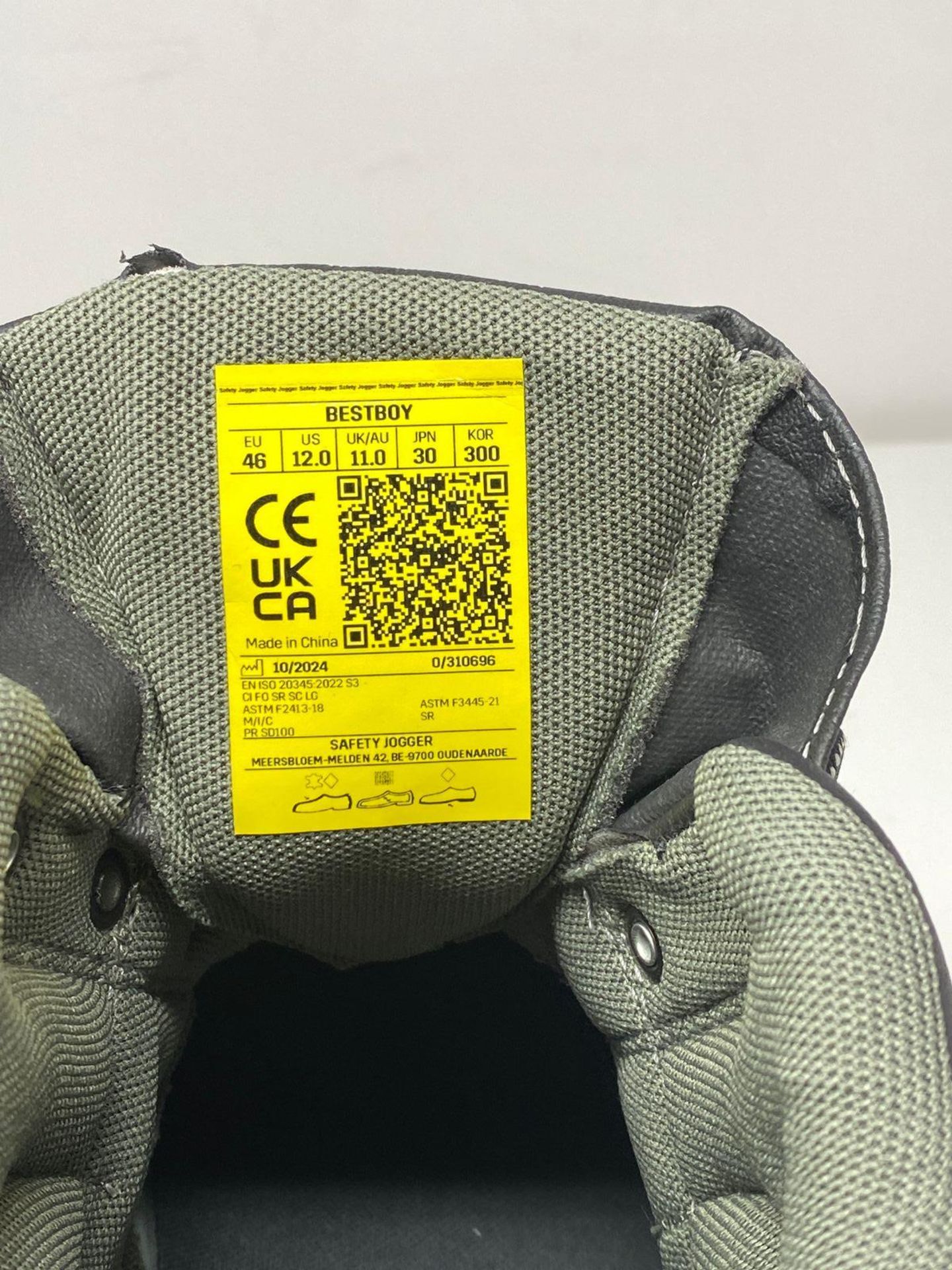 SAFETY JOGGER Safety Boot - BESTBOY - Steel Toe Cap S3/S1P Work Shoe for Men or Women, Anti Slip Pu - Image 6 of 6