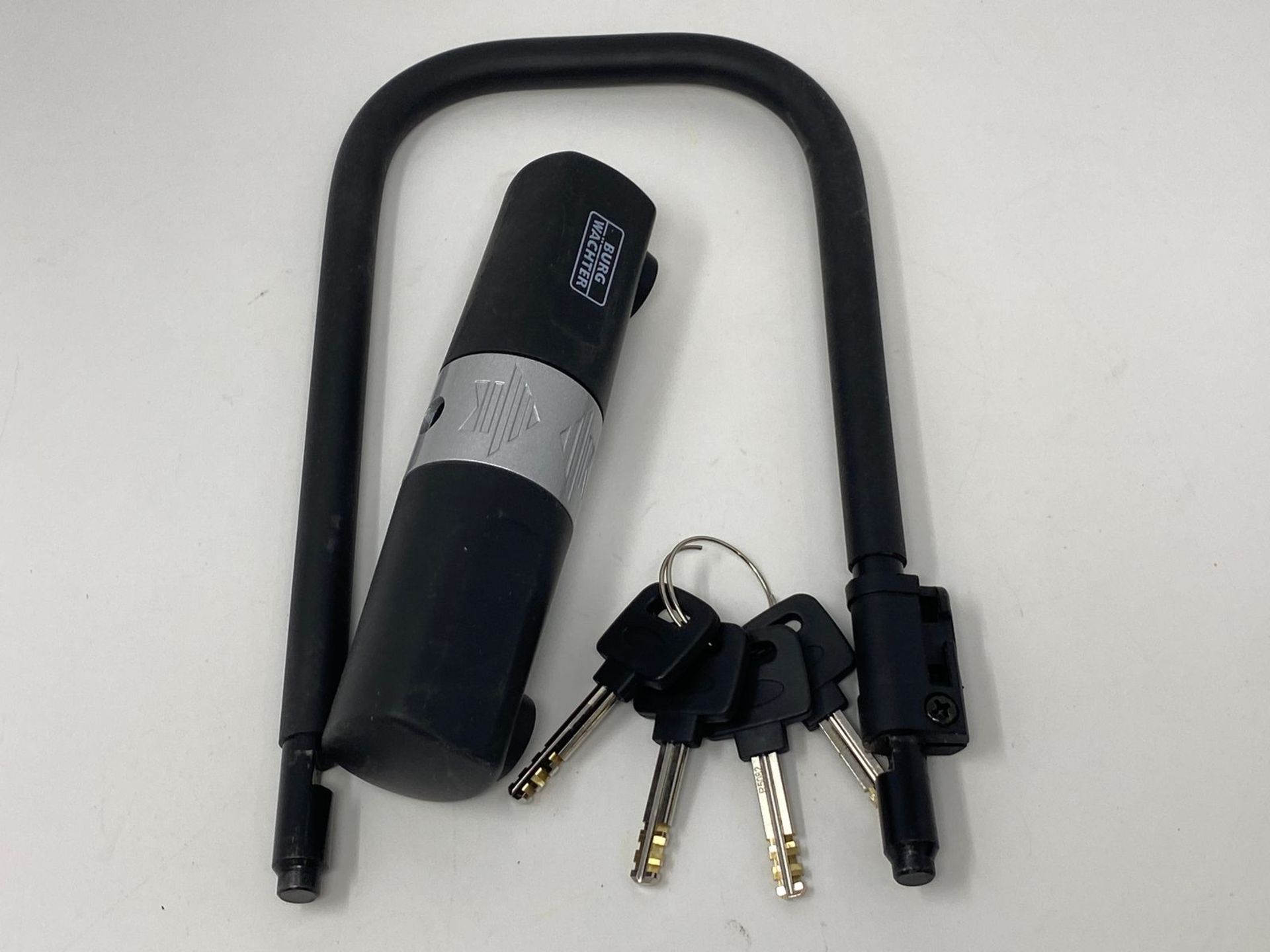 Burg-Wächter 40030 Sold Secure Gold D Lock 1580 HB 165/200, Black, Lightweight - Image 3 of 3