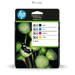 NEW - RRP £57.15 - HP 364 CMYK Ink Cartridge Combo 4-Pack Standard Capacity