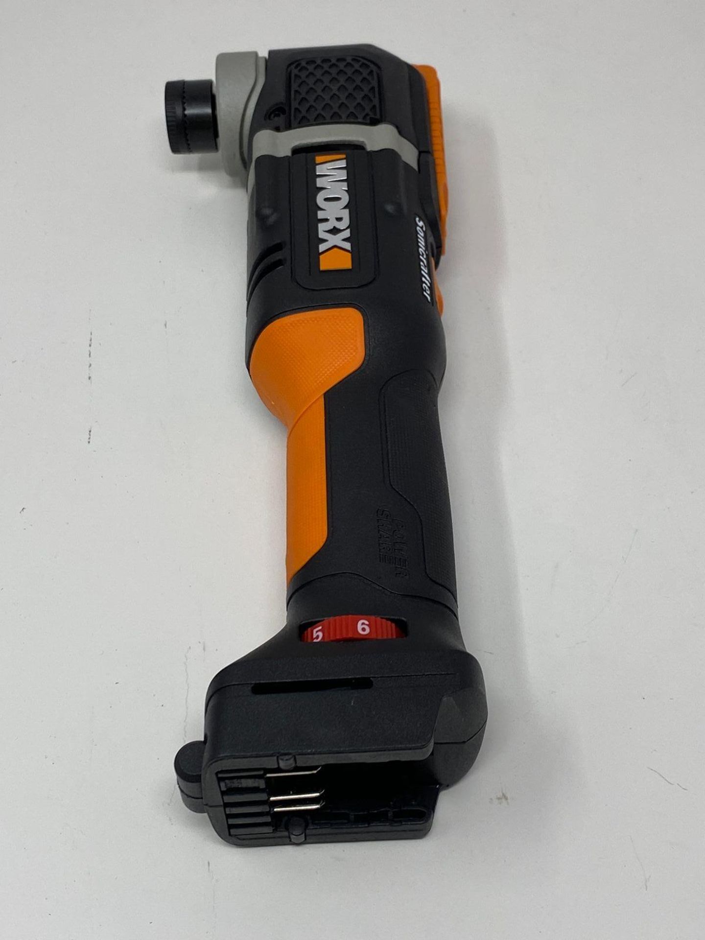 RRP £59.99 - WORX WX696.9 Sonicrafter Cordless Oscillating Multi-Tool, Power Share, Variable Speed - Image 5 of 5