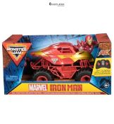 Monster Jam, Marvel Iron Man RC Monster Truck, 1:24 Scale, Kids’ Toys for Boys and Girls Aged 3 and