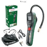 RRP £56.54 - Bosch Electric Bike Pump, Portable Air Pump, Cordless Tyre Inflator EasyPump (3.0 Ah b