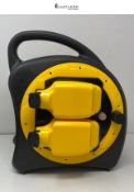 SLx Outdoor Extension Lead Waterproof, 20m, 2 Socket Extension Reel, Heavy Duty Extension Cable, Th