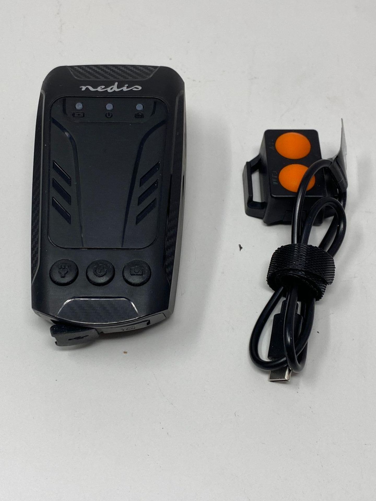 RRP £56.72 - Nedis 3-in-1 Full HD Cycling Camera with Bike LED Head Light & Horn, 1080p 2MP, 600lm - Image 3 of 3