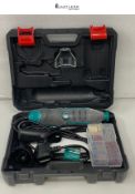 HYCHIKA 170W Rotary Tool, Variable Speed Rotary Tool Kit with Flex Shaft, 173pcs Accessories Kit &