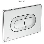 Ideal Standard Solea P1 Pneumatic Toilet Flush Plate, R0133AA, Chrome