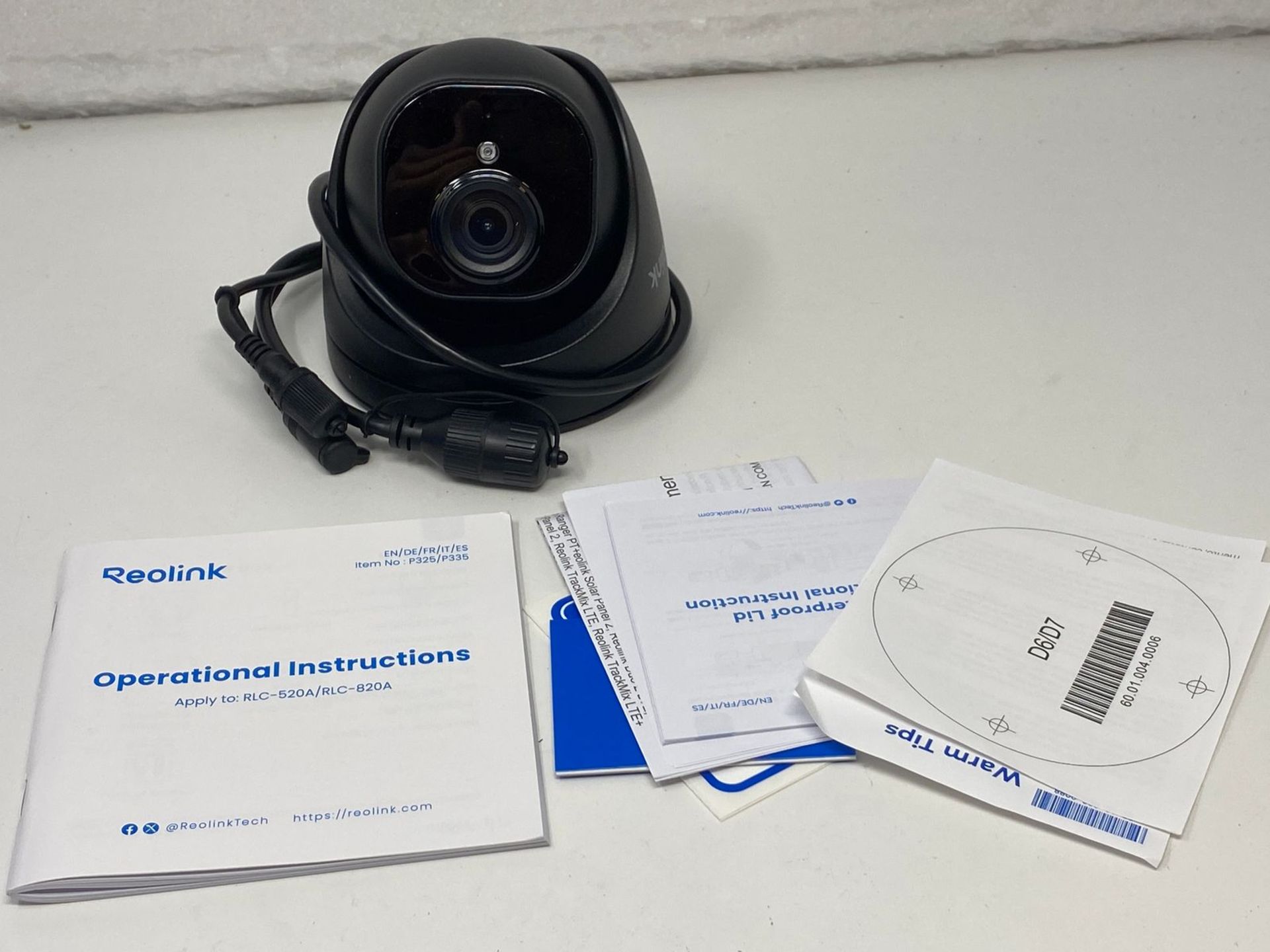 Reolink 5MP PoE Security Camera Outdoor with Human/Vehicle Detection, IP66 Weatherproof, Audio Reco - Image 2 of 3