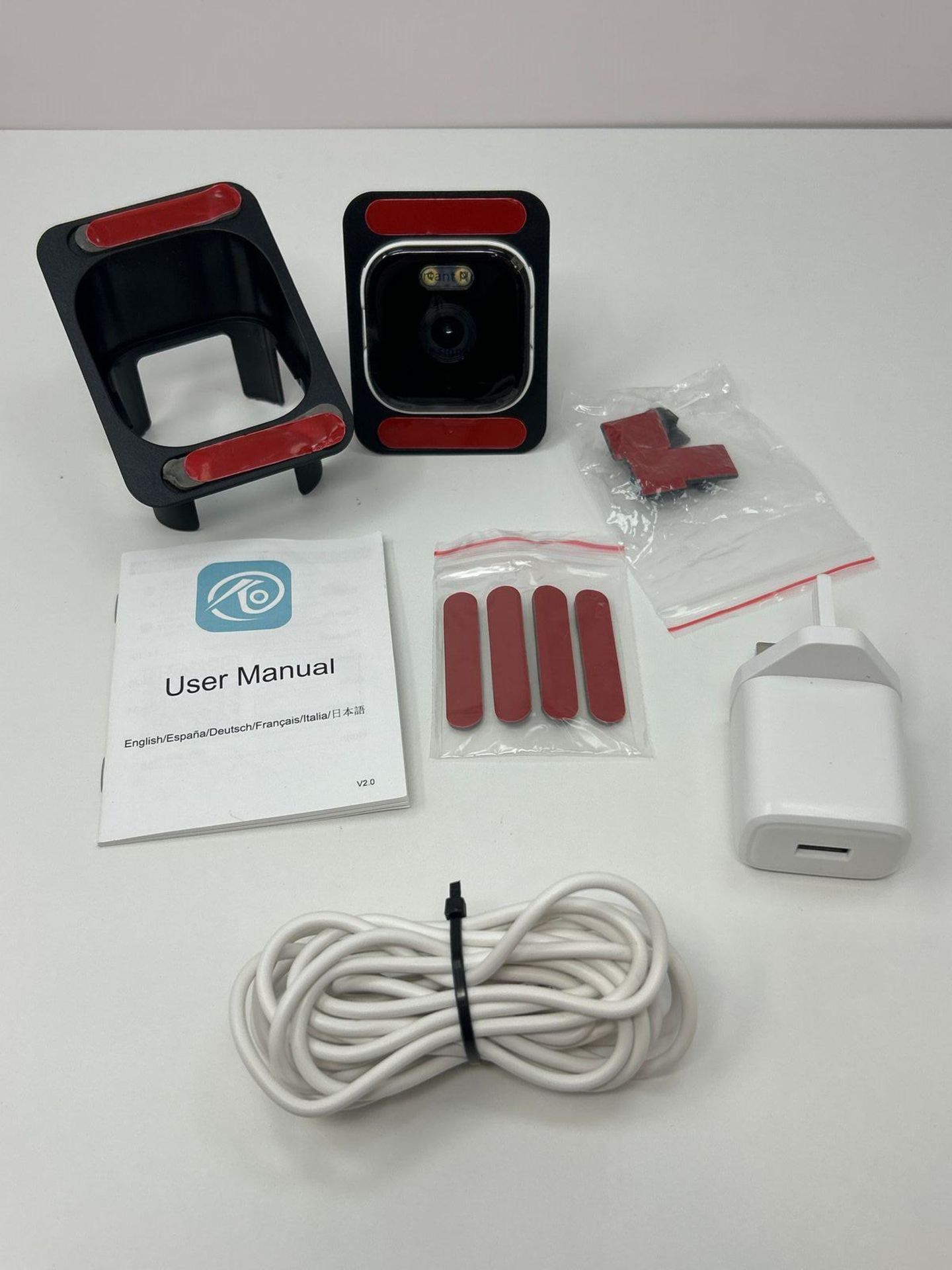 ANYQOO Window Camera, 3MP 2K Wndow Cameras for Home Security, 2.4GHz & 5GHz WiFi Security Camera fo - Image 2 of 4