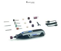 RRP £59.95 - Dremel Lite 7760 Cordless Rotary Tool 3.6 Volt, Multi Tool Kit with 15 Accessories, Va