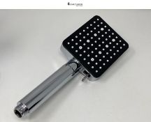 YEAUPE PRO Hard Water Filter Shower Head,High Pressure Bathroom Square Showerheads with Power Wash