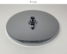 Hibbent Self-Cleaning Rainfall Shower Heads, Fixed Rainfall Shower Head 10 Inch, Round Powerful Hig