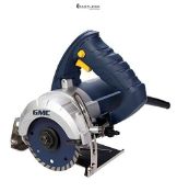 RRP £74.99 - GMC Wet Stone Cutter – 1250W Power, 110mm Disc for Wet Cutting Concrete & Stone (GMC12