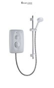 RRP £134.40 - Mira Showers Jump Electric Shower Multi-Fit 9.5 KW Electric Shower White/Chrome 1.178