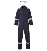 RRP £69.50 - Portwest FR50 Men's Bizflame Work FR Coverall Flame Resistant Hi Vis Anti-Static Arc P