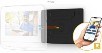 RRP £159.00 - Somfy 9028474 - Connectivity Module for videophones, Improve Your Security with a Con
