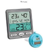 TFA Dostmann Pool Thermometer VENICE 30,3056,10, for Monitoring of Temperature of Water in a Swimmi