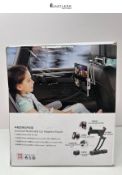 Car Tablet Holder, iPad Holder, Compatible with 4.7 - 12.9 Inch Phone or Tablet, Adjustable Distanc
