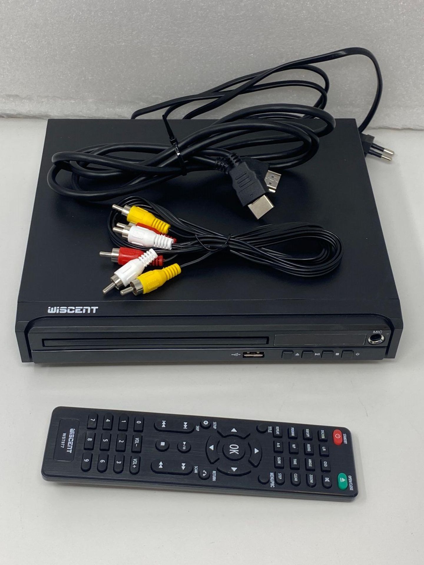 DVD Player for TV, DVD/CD/MP3 Disc Player with Remote Control, All Regions Free, PAL/NTSC... (WST-9 - Image 3 of 4