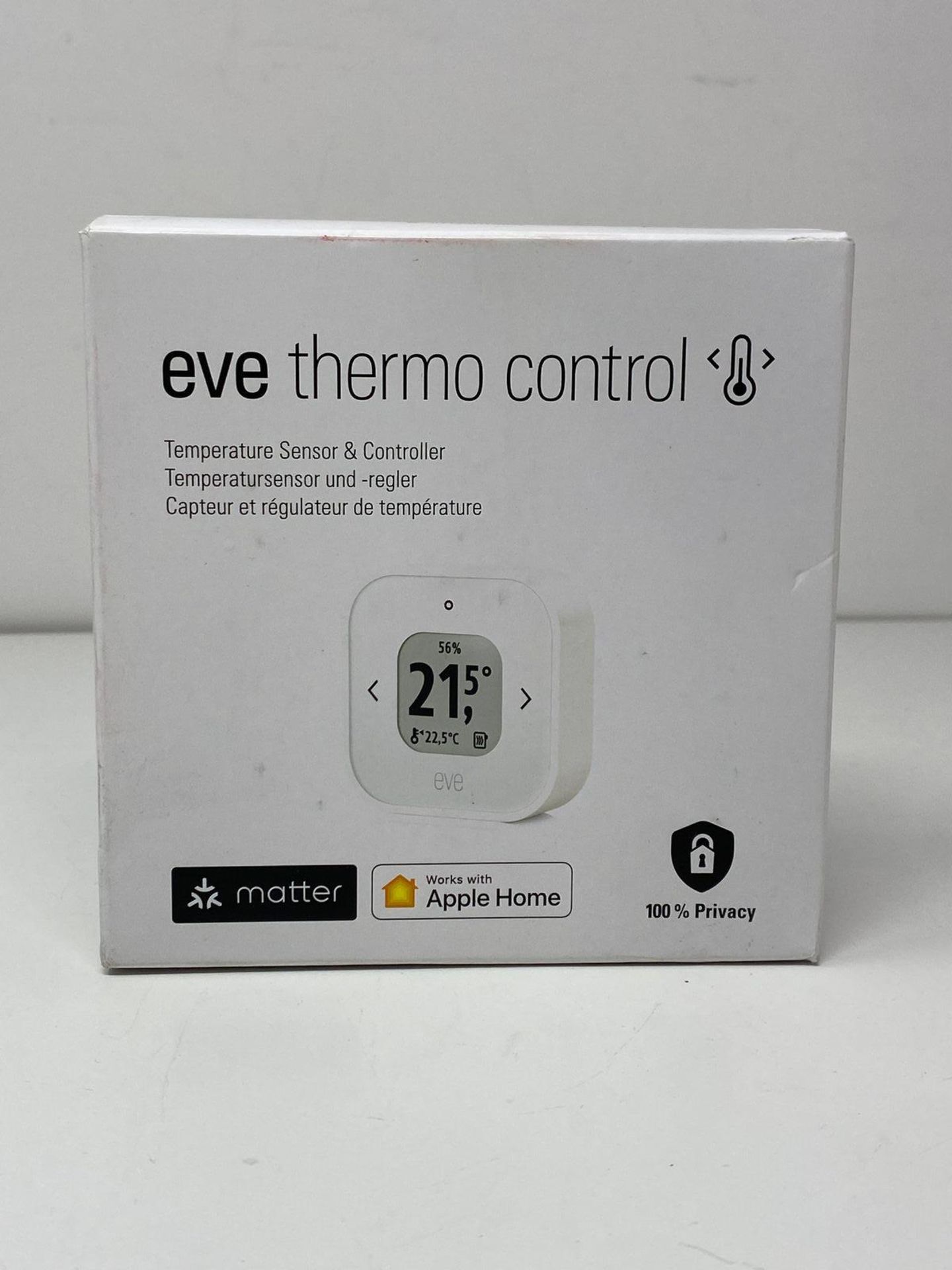 RRP £69.95 - Eve Thermo Control (Matter) – Temperature sensor and controller for Eve Thermo (Matter - Image 2 of 4