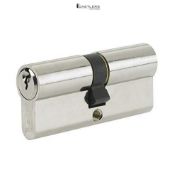 Yale Euro Double Cylinder, 3 Keys Supplied, Standard Security, Boxed, Suitable for All Door Types,
