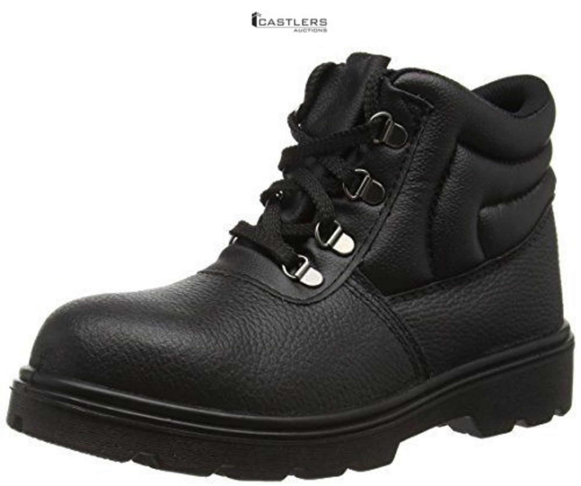 Toesavers 2415, Unisex Adults SRC Safety Boots, Black (Black), 10 UK (44 EU)