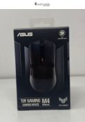 ASUS TUF Gaming M4 Wireless Gaming Mouse, dual wireless modes, Bluetooth/RF 2.4 GHz, 12,000 DPI Opt