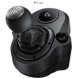 Logitech G Driving Force Racing Wheels Shifter for G29, G920 & G923, 6 Speed, Push Down Reverse Gea