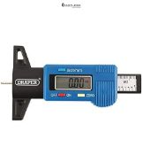 Draper Digital Tyre Tread Depth Gauge | Portable Automotive Car 25.4mm/1 Inch Reader | LCD Screen M