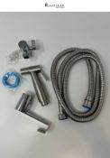 Bidet Shower Kit - Stainless Steel Bidet Hand Shower for Bidet Toilet Shower with 2 Way Shower Dive