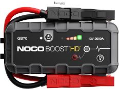 RRP £184.38 - NOCO Boost GB70: 2000A UltraSafe Jump Starter Power Pack – 12V Car Battery Booster, P