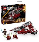 NEW - LEGO Star Wars Ahsoka’s Jedi Interceptor Building Toy Features 2 Minifigures with Lightsabers