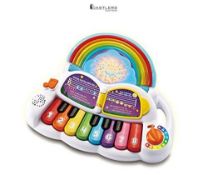 LeapFrog Learn & Groove Rainbow Lights Piano, Baby Musical Toy with Sounds, Colours and Numbers, En