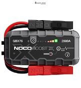 RRP £246.47 - NOCO Boost X GBX75: 2500A UltraSafe Jump Starter Power Pack – 12V Car Battery Booster