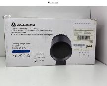RRP £73.23 - AAOBOSI Desktop Cooker Hood, Mini Household Extractor Fan Kitchen with 3 Wind Speed, R