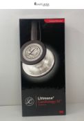 RRP £187.19 - 3M Littmann Cardiology IV Diagnostic Stethoscope, Standard-Finish Chestpiece, Hunter