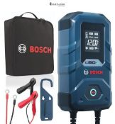 RRP £145.06 - Bosch C80-Li Battery Charger - 15 Amps with Trickle Function - For 6V/12V Lead-acid,