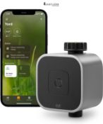 RRP £159.00 - Eve Aqua – Smart water controller for Apple Home app or Siri, irrigate automatically