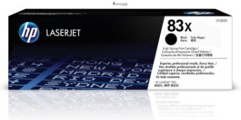 NEW - RRP £103.48 - HP CF283X 83X High Yield Original LaserJet Toner Cartridge, Black, Single Pack