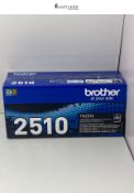 RRP £88.72 - Brother TN-2510XL Toner Cartridge, Black, Single Pack, High Yield, Includes 1 x Toner